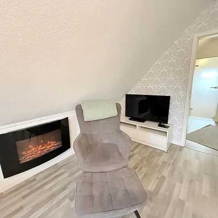 公寓 Haus Moorblick Garten Mit Terrasse Netflix E-kamin Thermomix 维斯莫尔