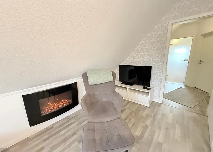 Daire Haus Moorblick Garten Mit Terrasse Netflix E-kamin Thermomix Wiesmoor